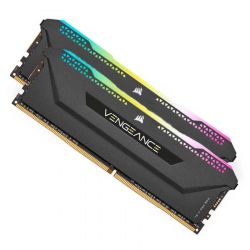 Модуль памяти DDR4 2x16GB/3600 Corsair Vengeance RGB Pro SL Black (CMH32GX4M2D3600C18) - Картинка 4
