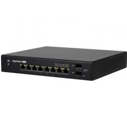  Ubiquiti EdgeSwitch ES-8-150W (8x1GE, 2xSFP, PoE+/Passive PoE, 150W max)
