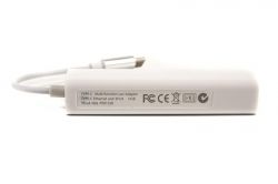  USB 3.1 Type-C to 3 port USB 2.0 + Ethernet PowerPlant (CA910397) -  2