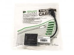 Кабель PowerPlant (CA910885) HDMI-VGA, 0.15м, черный - Картинка 2