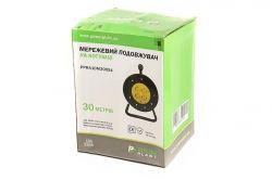 Мережевий подовжувач PowerPlant на катушке 30 м, 4 розетки (JY-2002/30) (PPRA10M300S4) - Картинка 4