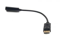 Адаптер PowerPlant (CA910465) DisplayPort-HDMI, 0.2м, Black - Картинка 2