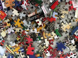 Пазл UkrainianPuzzles 50 українських книг - Картинка 7