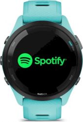 Смарт-годинник Garmin Forerunner 265 Black Bezel with Aqua Case and Aqua/Black Silicone Band (010-02810-12) - Картинка 4
