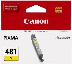  CANON (CLI-481) PIXMA TS6140/8140/9140/TR8540/7540 (2100C001) Yellow -  1