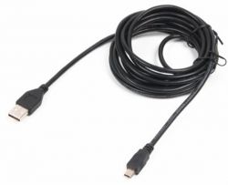   USB 2.0 AM to Mini 5P 3.0m Cablexpert (CCP-USB2-AM5P-10) -  1