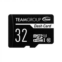 MicroSDHC  32GB UHS-I Class 10 Team Dash Card + SD-adapter (TDUSDH32GUHS03)