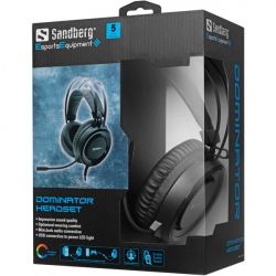 ��������� Sandberg Dominator Headset RGB Black (126-22) - �������� 5