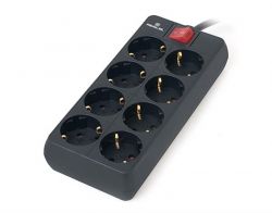 Фільтр живлення REAL-EL RS-8 PROTECT 3.0m Black - Картинка 2