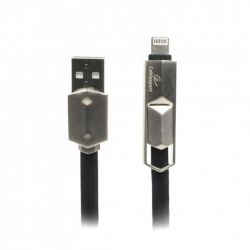  Cablexpert (CCPB-ML-USB-05BK) USB 2.0 BM - Lightning + microUSB, , , 1, 