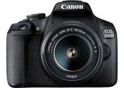 Canon EOS 2000D + объектив 18-55 IS II Black (2728C008) <укр>