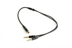 - Cablexpert (CCA-418M) 3.5 mm 4-pin-23.5 mm stereo, 0.2, 