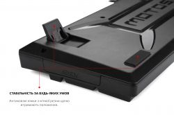 Клавіатура Motospeed CK107 Outemu Blue RGB Ukr Black (mtk96mb) - Картинка 5