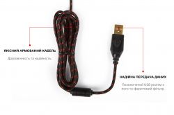 Мишка Motospeed V10 (mtv10) Black USB - Картинка 7