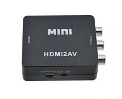  STLab HDMI - AV/RCA/CVBS 0.15  Black (U-995)