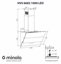  Minola HVS 6682 BL 1000 LED -  9