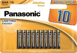  Panasonic Alkaline Power AAA/LR03 BL 10  -  1