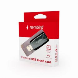  Gembird SC-USB2.0-01 black USB2.0-Audio -  3