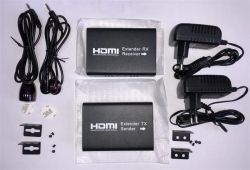  Atcom HDMI - RJ-45 (F/F),  120 , Black (14157) -  1