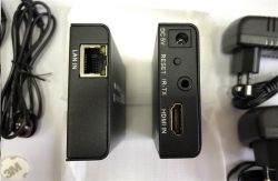 Подовжувач Atcom HDMI - RJ-45 (F/F), до 120 м, Black (14157) - Картинка 2