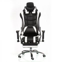   Special4You ExtremeRace black/white with footrest -  2