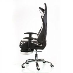   Special4You ExtremeRace black/white with footrest -  4