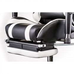   Special4You ExtremeRace black/white with footrest -  7