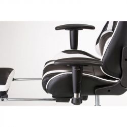   Special4You ExtremeRace black/white with footrest -  9