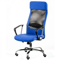 Кресло офисное Special4You Silba blue