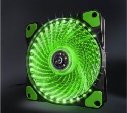  Frime Iris LED Fan 33LED Green (FLF-HB120G33) -  1