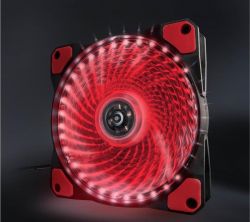  Frime Iris LED Fan 33LED Red (FLF-HB120R33)