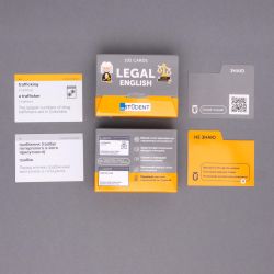 Карточки для изучения английского языка English Student. Legal English - Картинка 2