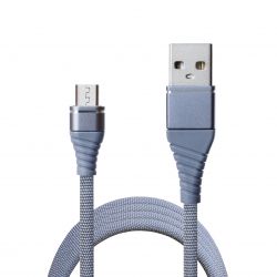  Grand-X USB-microUSB, Cu, 2.1A, 1.2 Grey (NM012GR)