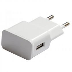   USB 220 Grand-X 5V 2,1A (CH03LTW) White c    + cable USB-Lightning