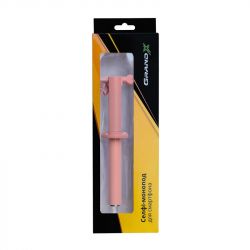 Телескопический монопод Grand-X Elegant Jack 3,5 U-крепление 158-710мм Peach (E3UPC) - Картинка 4