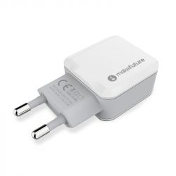    MakeFuture (2USB, 2.4A) White (MCW-21WH) -  1