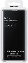 Чохол-книжка Samsung Clear View Cover для Samsung Galaxy S10 SM-G973 Black (EF-ZG973CBEGRU) - Картинка 5
