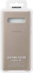 �����-�������� Samsung Leather Cover ��� Samsung Galaxy S10 SM-G973 Gray (EF-VG973LJEGRU) - �������� 5