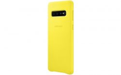 �����-�������� Samsung Leather Cover ��� Samsung Galaxy S10 SM-G973 Yellow (EF-VG973LYEGRU) - �������� 3
