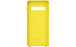 �����-�������� Samsung Leather Cover ��� Samsung Galaxy S10 SM-G973 Yellow (EF-VG973LYEGRU) - �������� 4