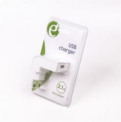   USB 220 EnerGenie EG-UC2A-02-W 2.1A,   -  3
