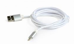  USB 2.0 Lightning - 1.8  Cablexpert CCB-mUSB2B-AMLM-6-S, USB2.0, A-/Lightning,  iPhone5,     ,  -  1