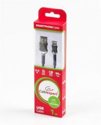 ������ Apple Lighting to USB ��� iPhone5, 1.0m, Cablexpert CCPB-L-USB-07B, ������, 2.4�, �����, �������, ������ - �������� 3