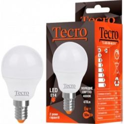  LED Tecro TL-G45-6W-4K-E14 6W 4000K E14 -  1