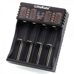     Liitokala 4 Slots, LCD , Li-ion/Ni-MH/Ni-Cd/AA/A/AAAA/ (lii-402)