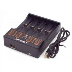    Liitokala Lii-402, Ni-Mh/Li-ion/Li-Fe/LiFePO4, USB, Powerbank, LED, Box -  2