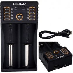    Liitokala Lii-202, Ni-Mh/Li-ion/Li-Fe/LiFePO4, USB, Powerbank, LED, Box -  1