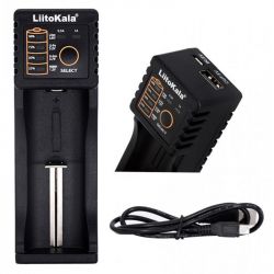     Liitokala 1 Slot, LED , USB, Li-ion/Ni-MH/Ni-Cd/AA/A/AAAA/ (Lii-100) -  2