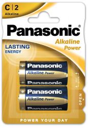  Panasonic Alkaline Power C/LR14 BL 2  -  1