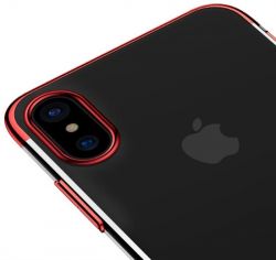 - Baseus Glitter  Apple iPhone X Red (WIAPIPHX-DW09) -  4